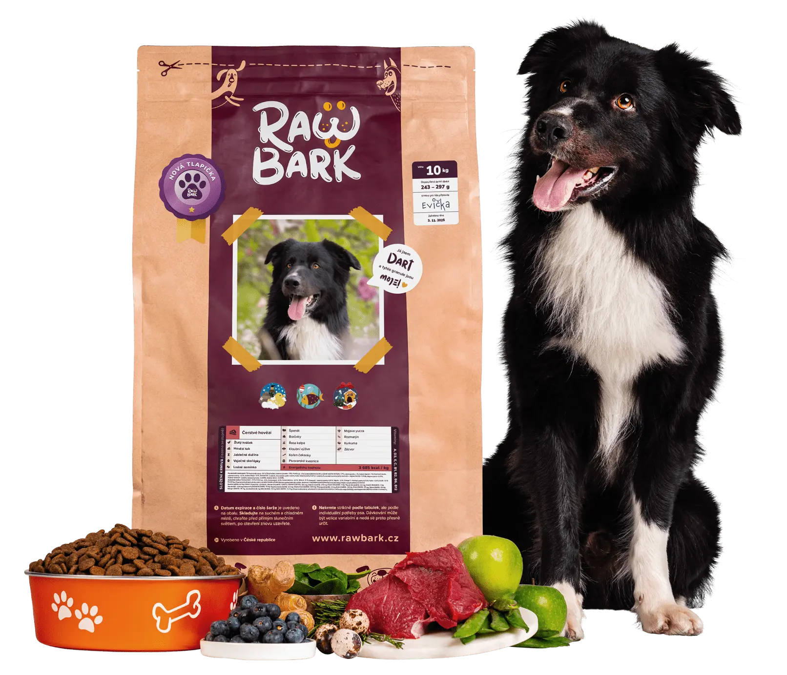 Balení granule na míru 3